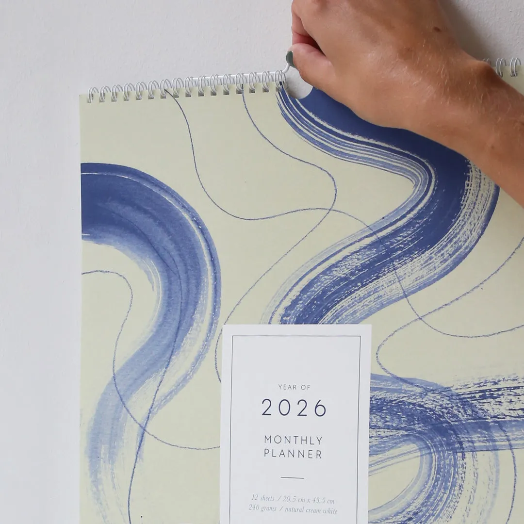 Kartotek Wall Calendar calendrier mural 2026 mensuel