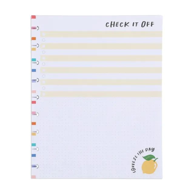 Happy Planner Fun Illustrations papier recharge Classic checklist 40