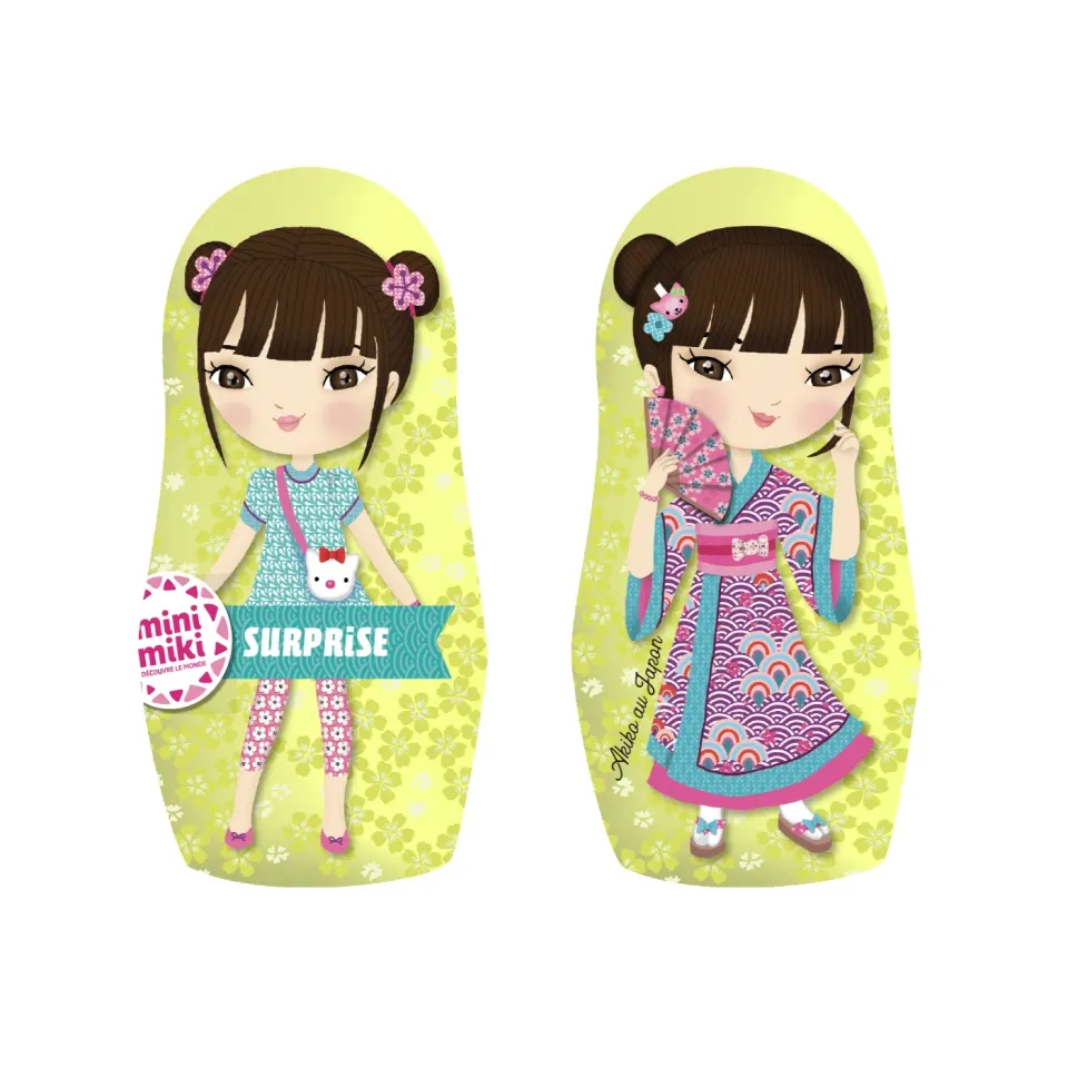 Minimiki Akiko au Japon boîte surprise collector Japon
