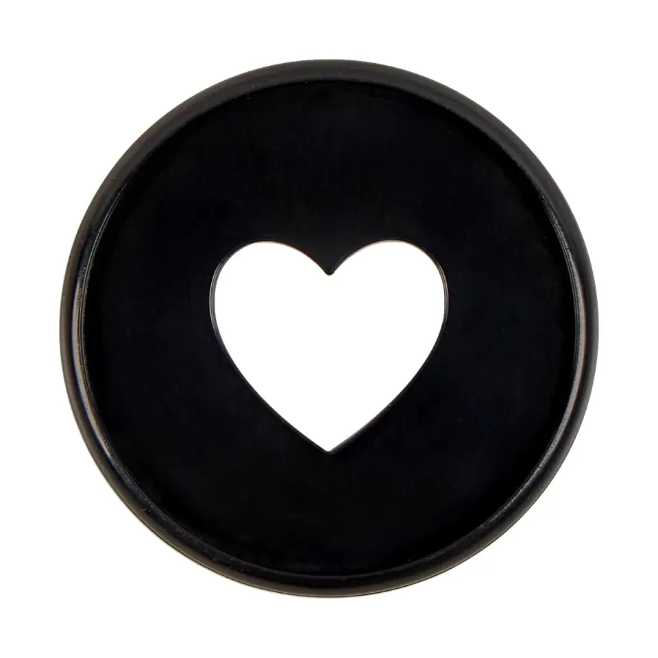 Happy Planner Black disques expander plastiques noirs x11