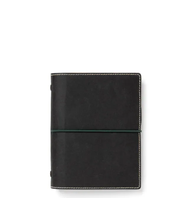Filofax Eco Essential Organiser Pocket agenda ébène vegan
