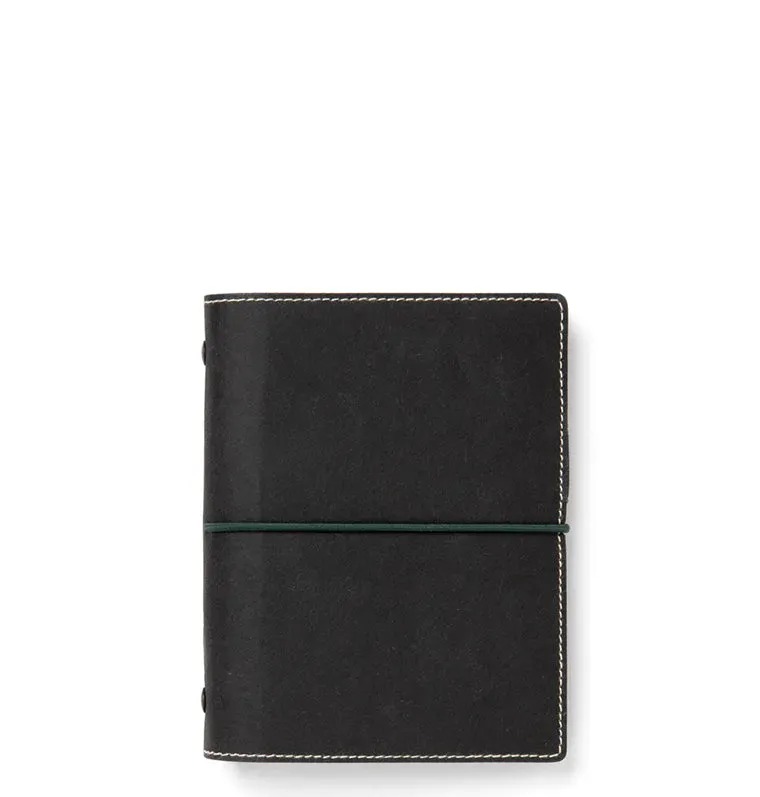 Filofax Eco Essential Organiser Pocket agenda ébène vegan
