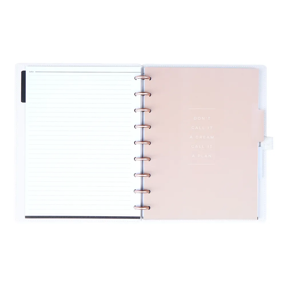 Happy Planner Work + Life Ivory carnet Classic pointillés 60 feuilles