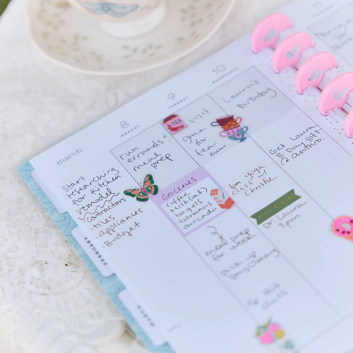 Happy Planner Life In Whimsy agenda 2027 vertical ligné Classic