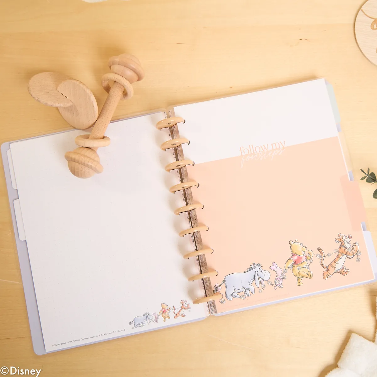 Happy Planner Disney Winnie planner bébé Classic 12 mois