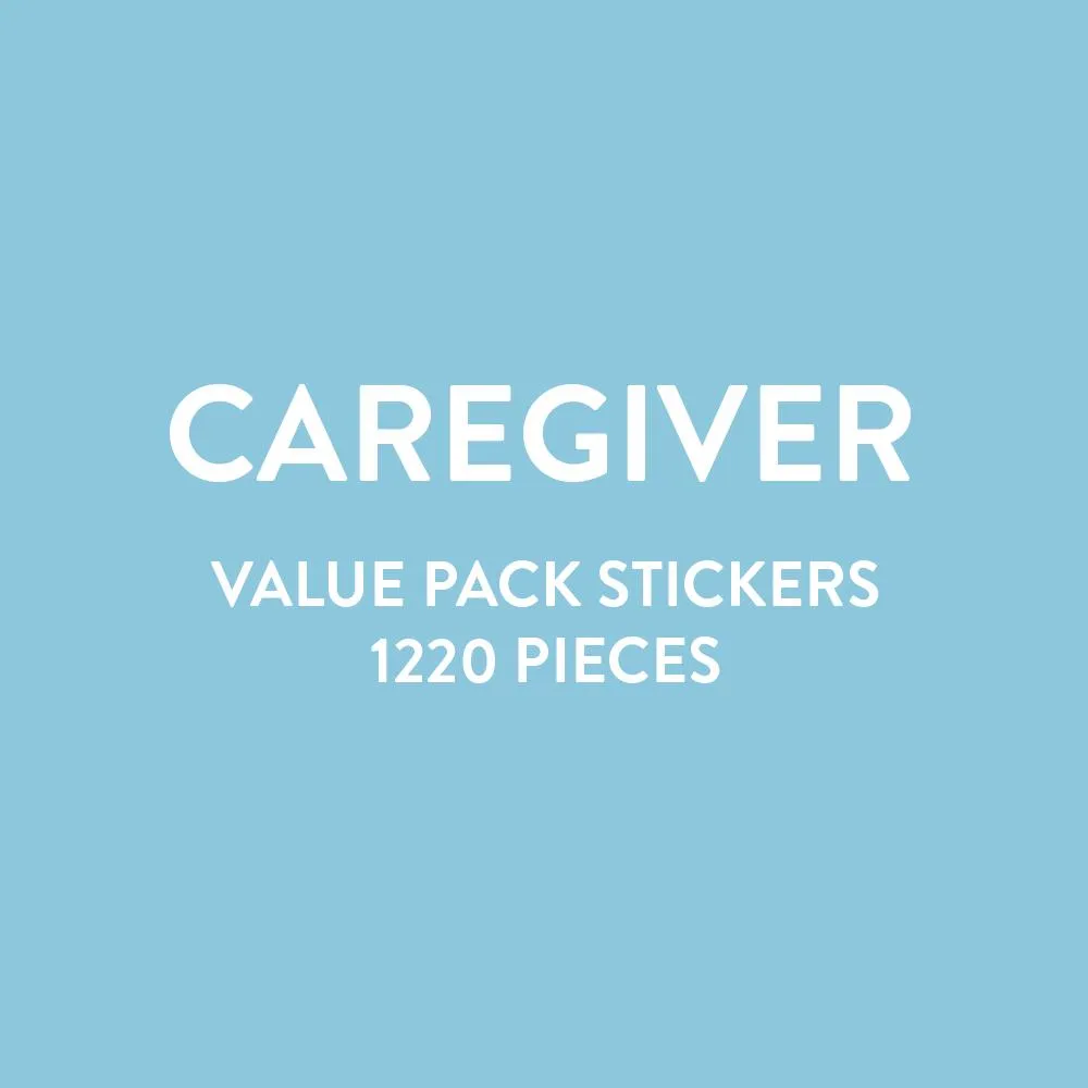 Me & my big ideas Value Pack Caregiver stickers 1220 tons apaisants