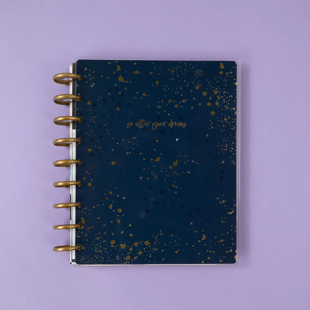 Happy Planner Go After Your Dreams journal guidé objectifs 80 pages