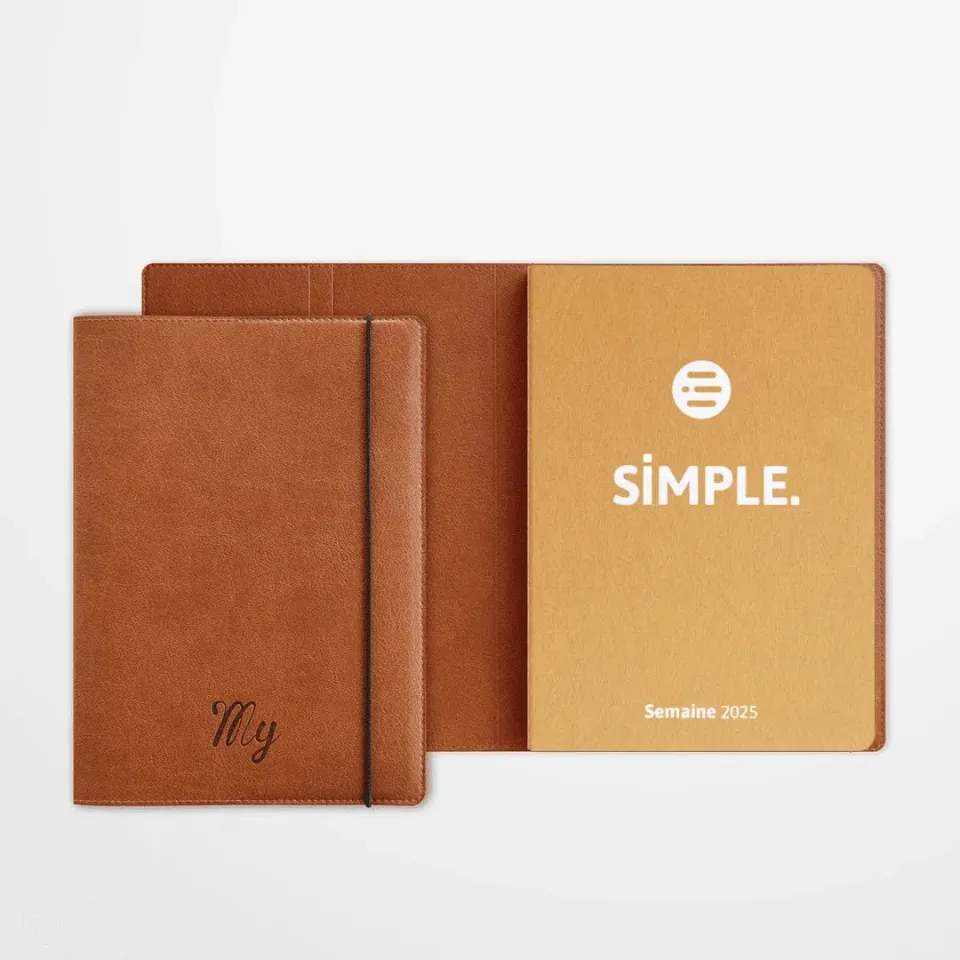 My365 SIMPLE Duo Organisation 2025 agenda A5 semainier Zen