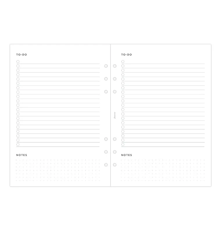 Filofax To Do recharge A5 papier 80 g