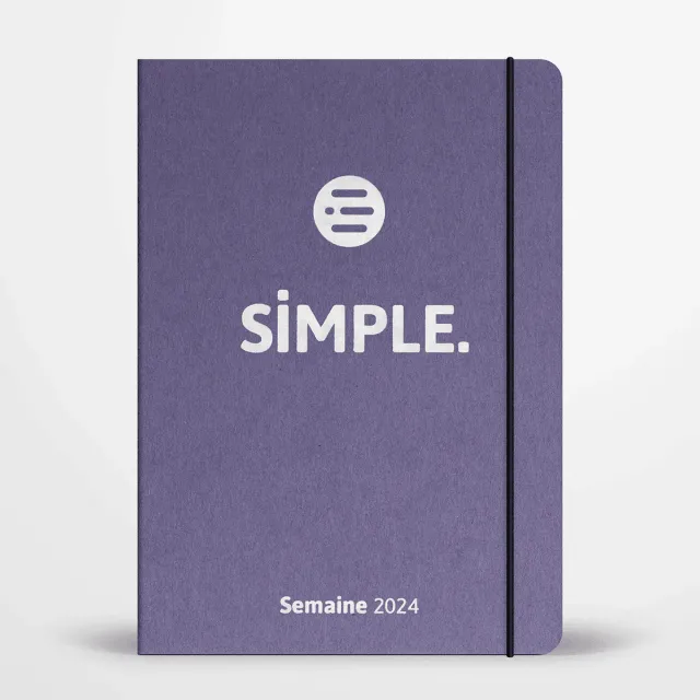 My365 SIMPLE Édition Semaine agenda semainier 2024 A5
