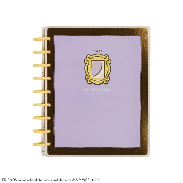Happy Planner Friends 2027 agenda Classic dashboard 12 mois