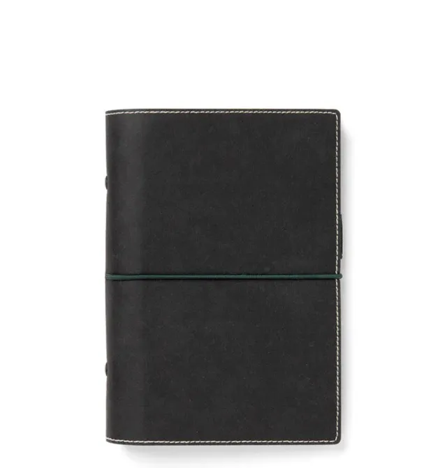 Filofax Eco Essential Personal organiseur ébène vegan