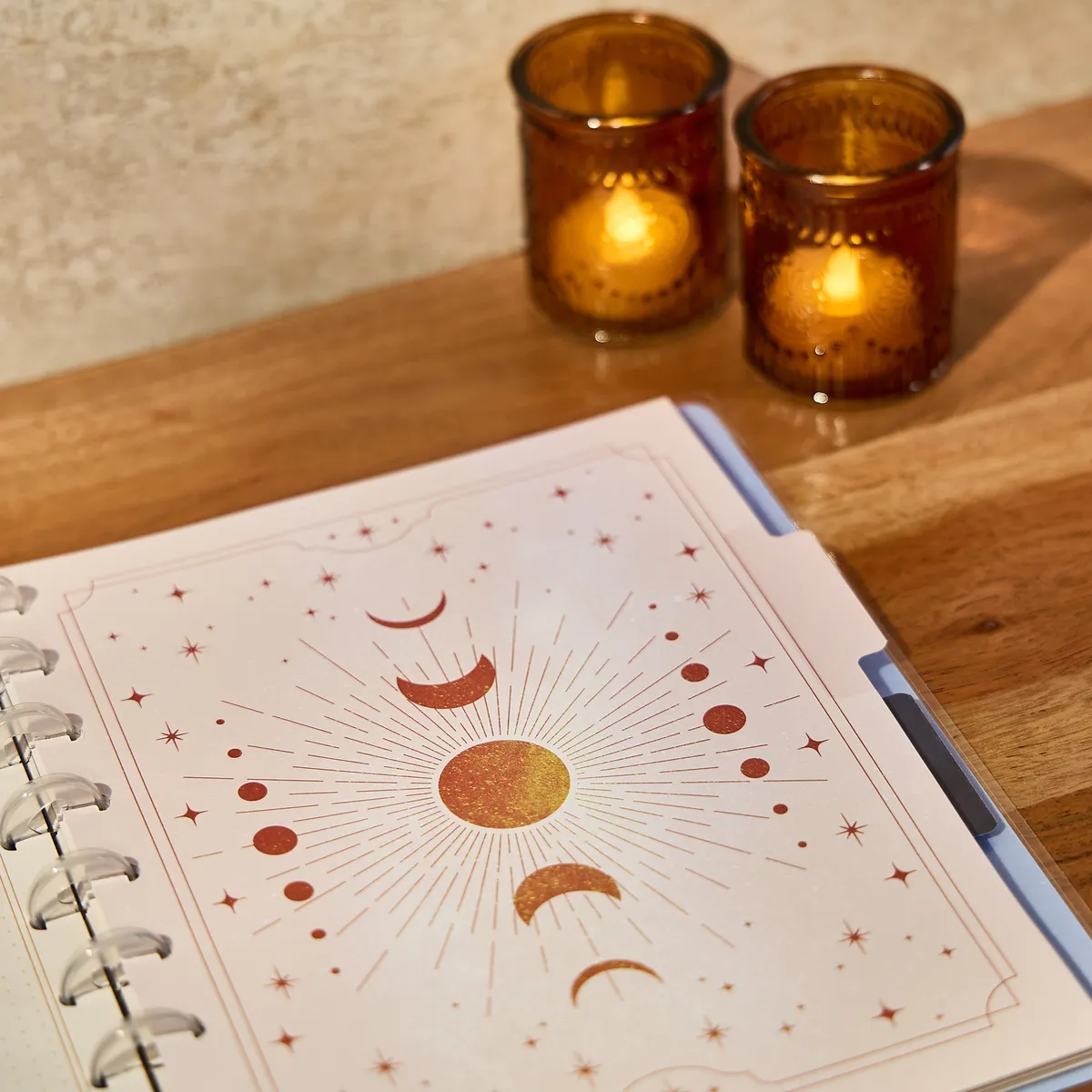 Happy Planner Starcrossed carnet pointillé Classic 60 feuilles