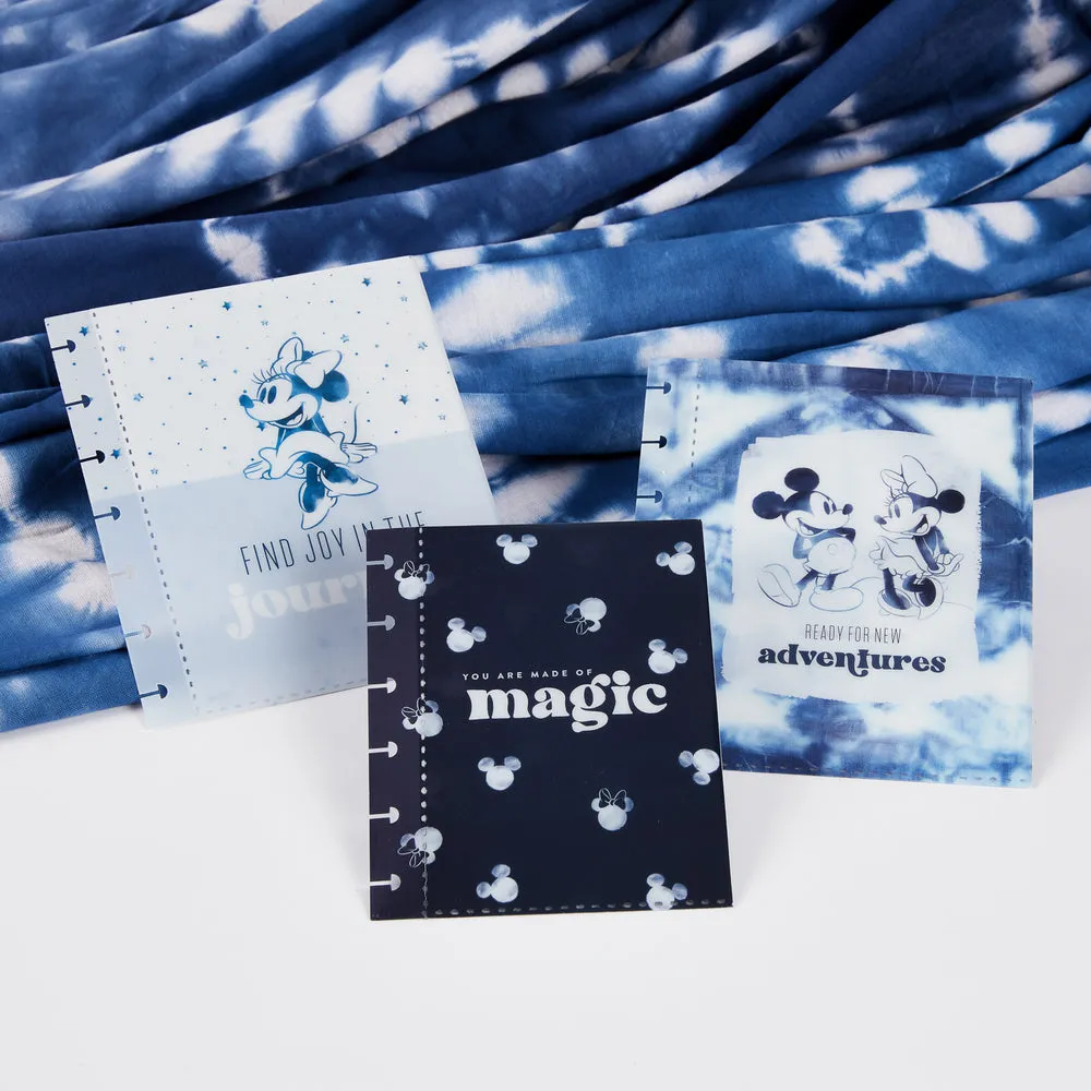 Happy Planner Disney Mickey Minnie enveloppes indigo x3