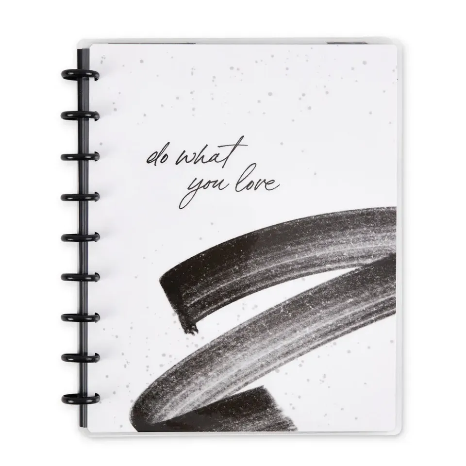 Me & my big ideas Happy Notes carnet noir 40 feuilles