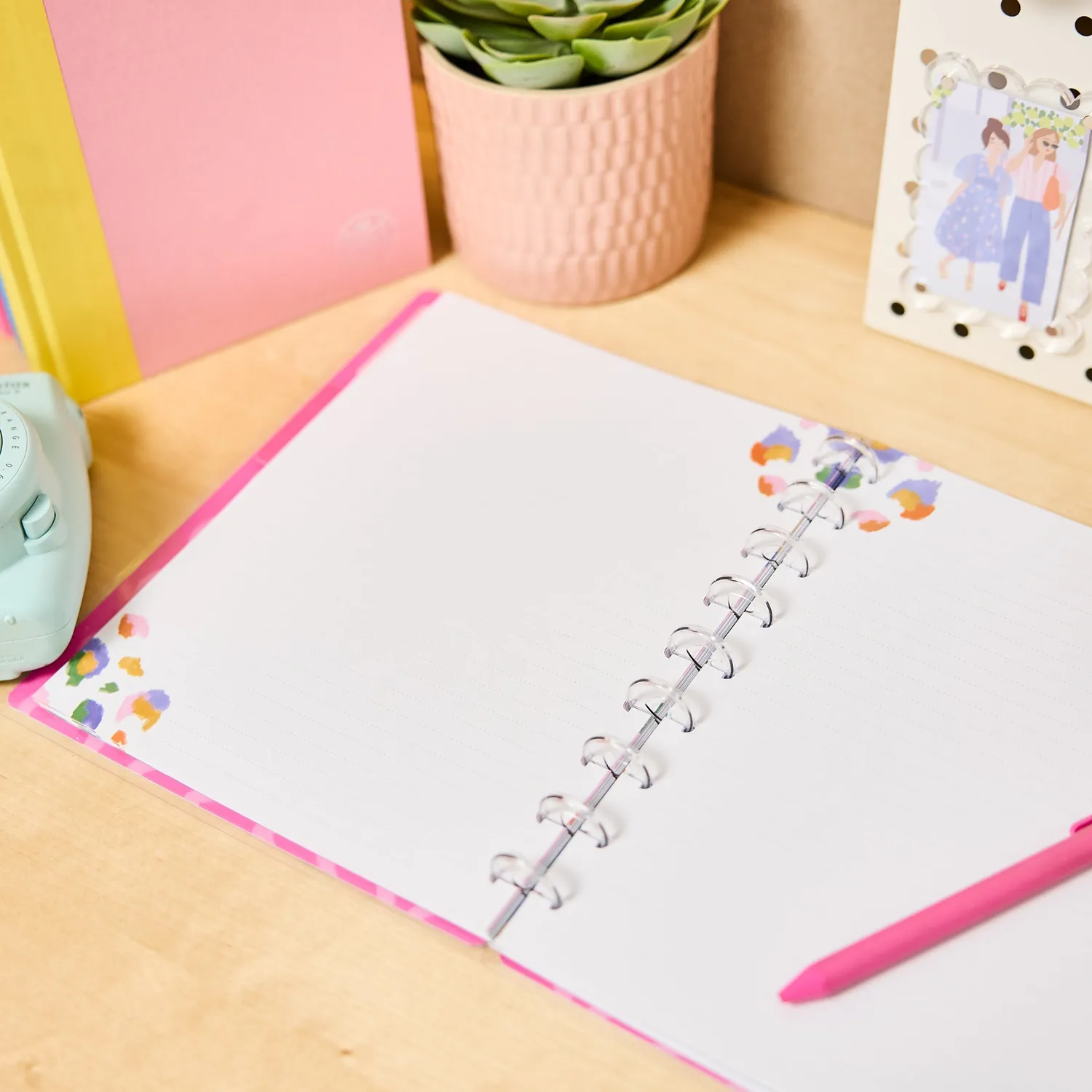 Happy Planner Sunburst Bay carnet classic ligné pointillé 60 feuilles