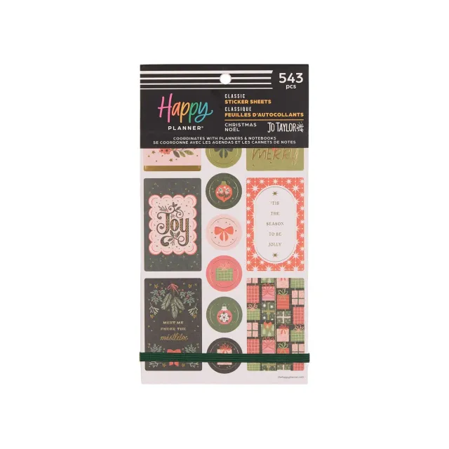 Happy Planner Christmas stickers value pack 543 pièces