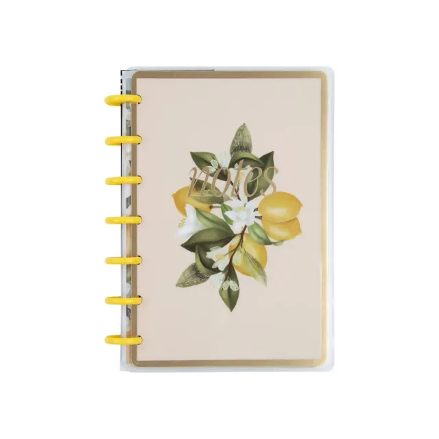 Happy Planner Fruit & Flora Mini carnet 60 feuilles pointillé