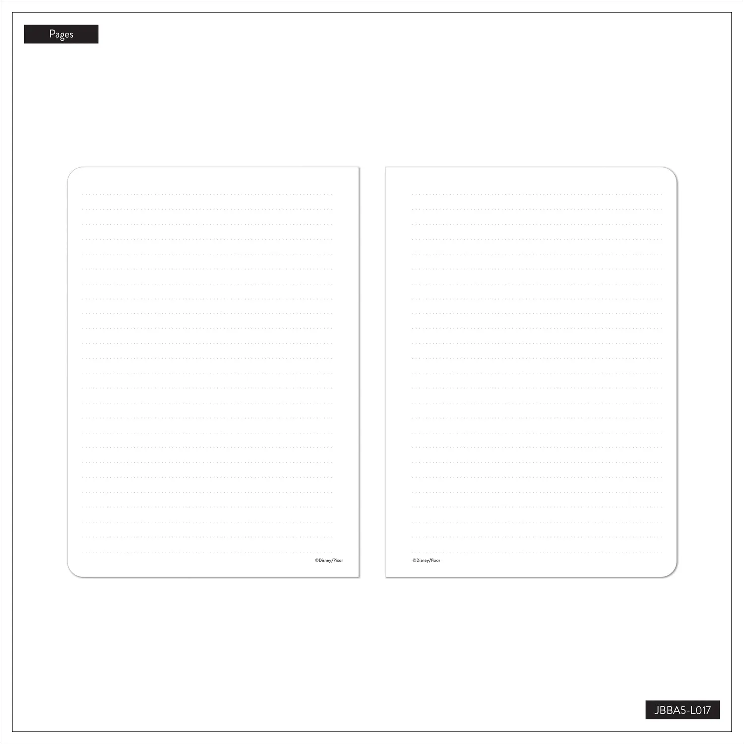Happy Planner Toy Story Friends journal pointillé 80 feuilles