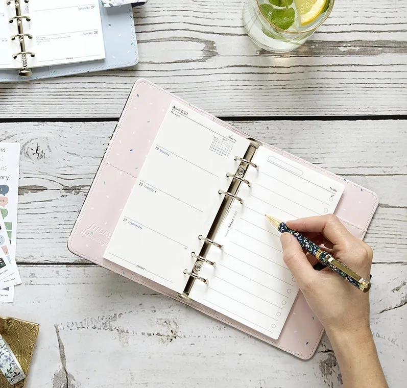 Filofax Garden stylo bille métal rechargeable noir