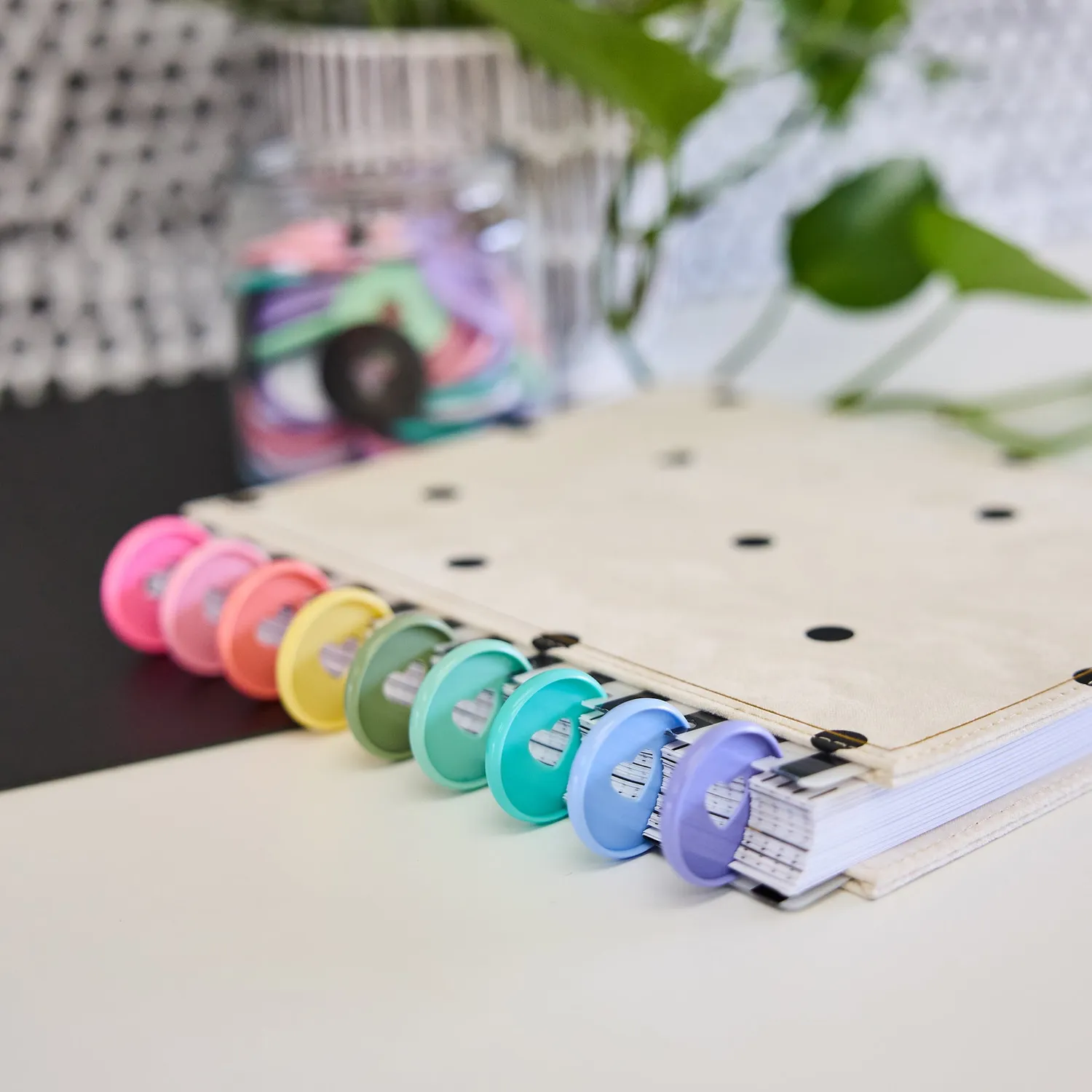 Happy Planner Love L+S agenda 2027 Classic dashboard 12 mois