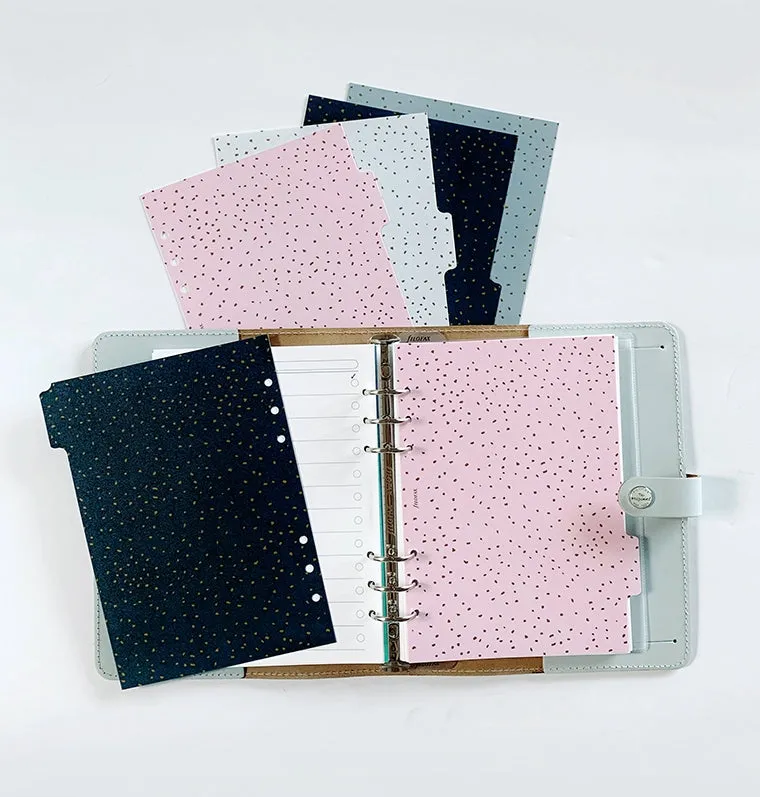 Filofax Confetti Intercalaires A5 plastique