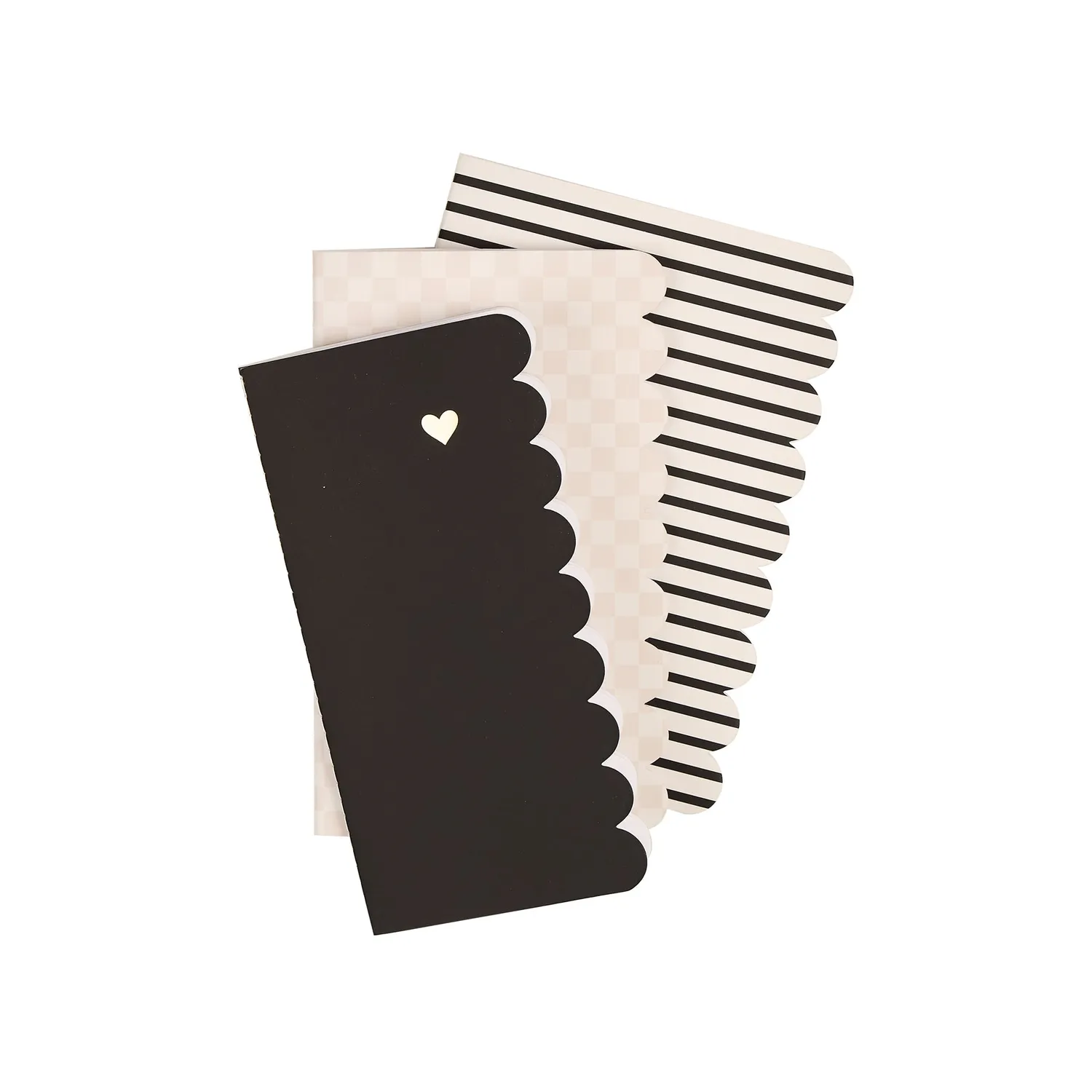 Me & my big ideas Happy Life Folio Modern Tones Scallop carnet A5 x3 pointillés