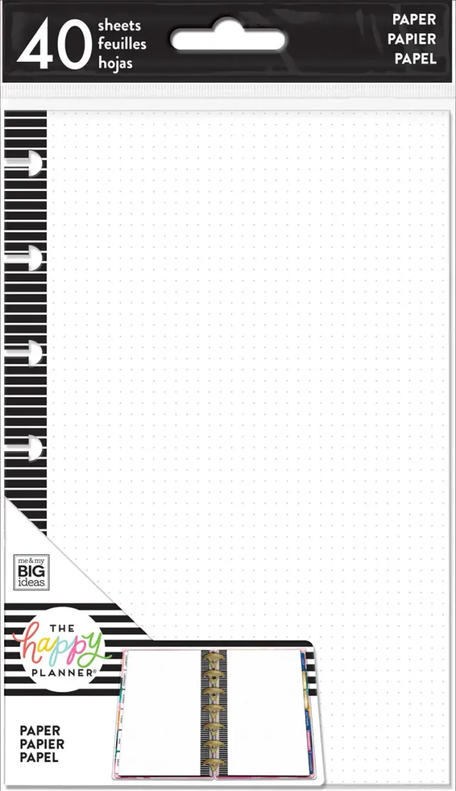 Happy Planner Mini papier notes pointillés 40 feuilles