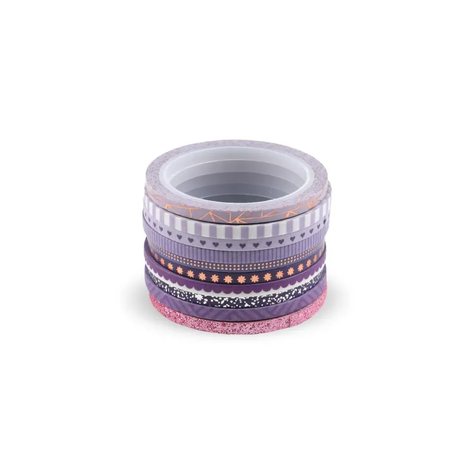 Me & my big ideas Purple Hues washi tape fin 10 rouleaux violet