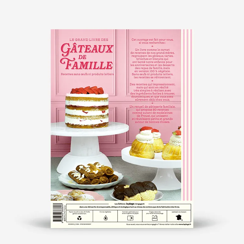 My365 Grand Livre des Gâteaux de Famille pâtisserie