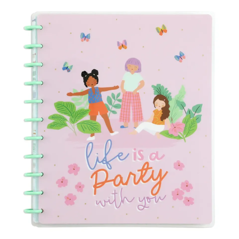 Happy Planner Squad Goals grand carnet disques Big 60 pointillé