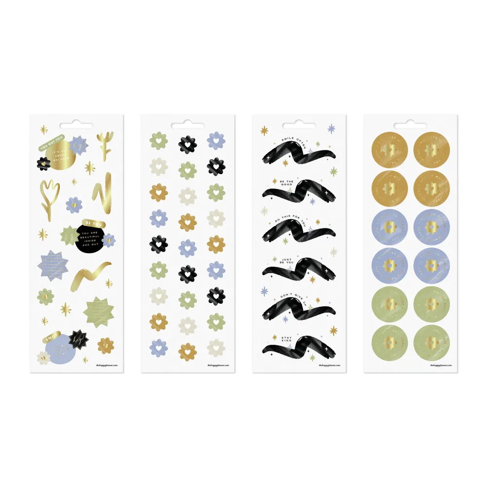 Happy Planner Quirky Plans stickers étudiant 8 planches 117