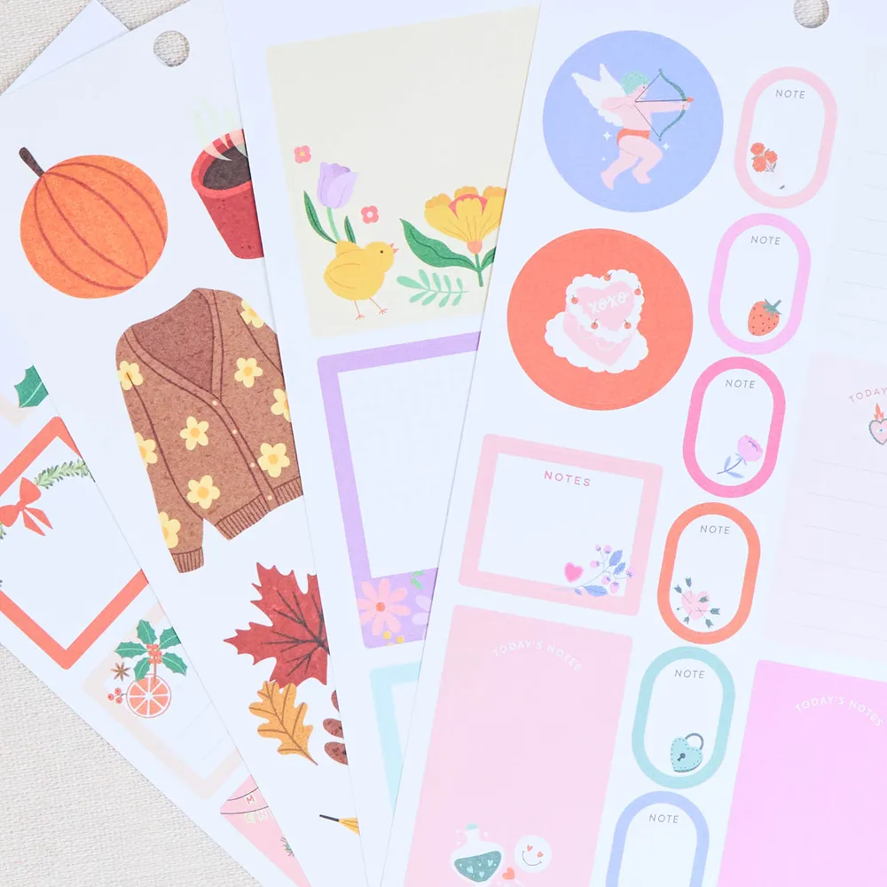 Happy Planner Tania Garcia Seasonal stickers Classic 470 pièces
