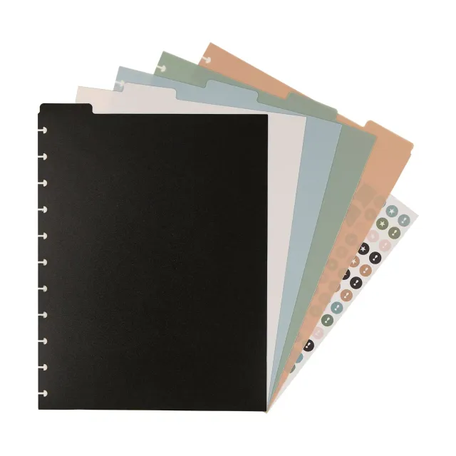 Happy Planner Neutrals intercalaires Big plastique lot 5 neutre