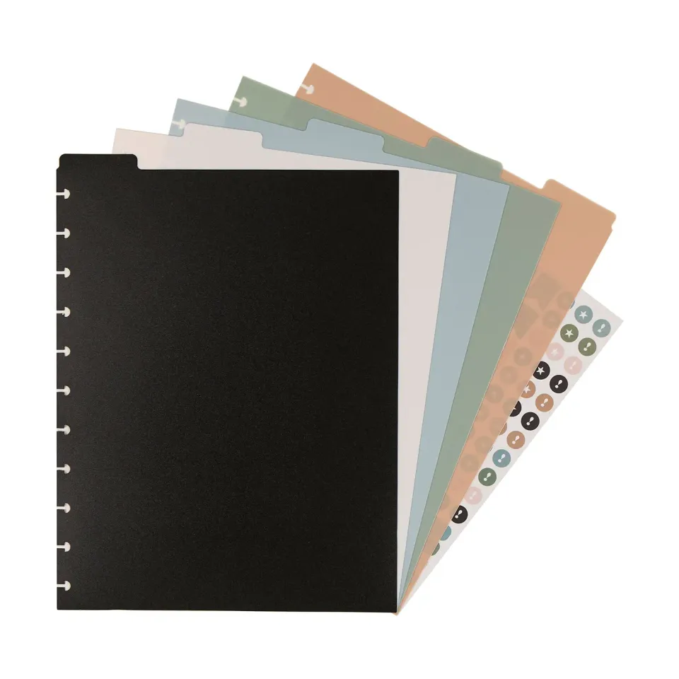 Happy Planner Neutrals intercalaires Big plastique lot 5 neutre