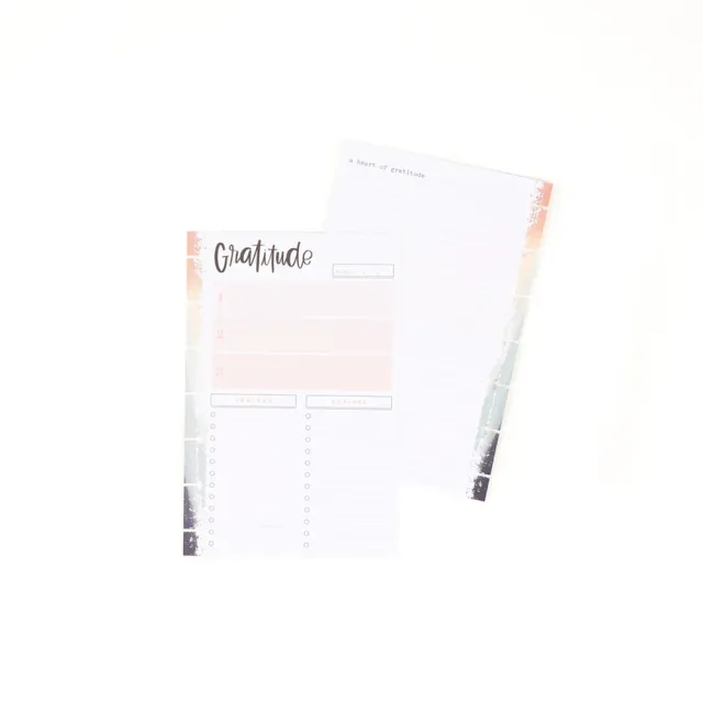 Me & my big ideas Happy Planner Gratitude recharge Mini 40 feuilles