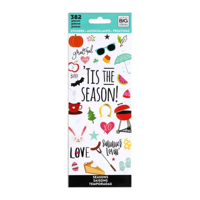 Me & my big ideas For Every Season stickers 8 planches 382 saison