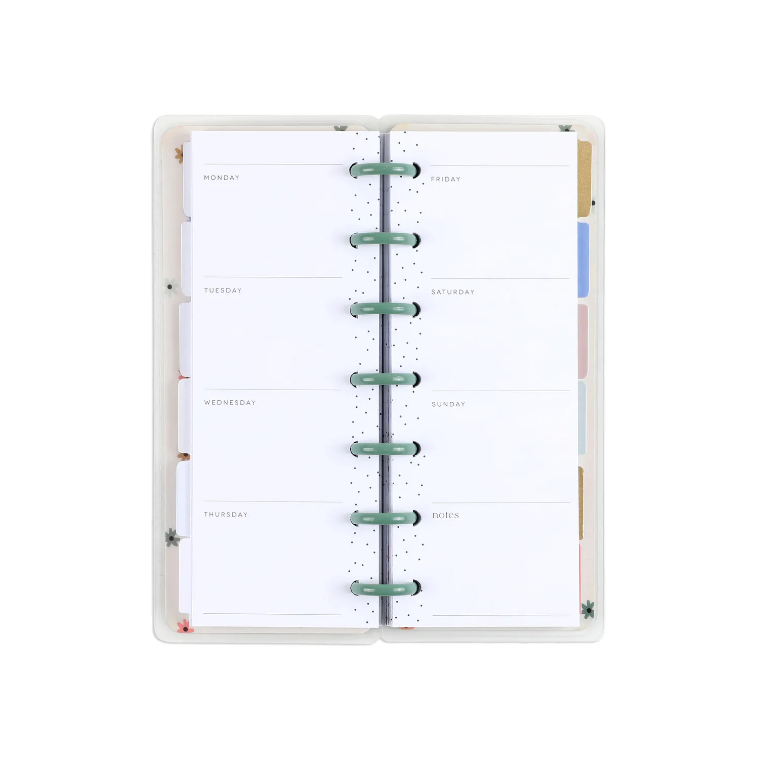 Happy Planner Fresh Bouquet coffret Mini non daté floral