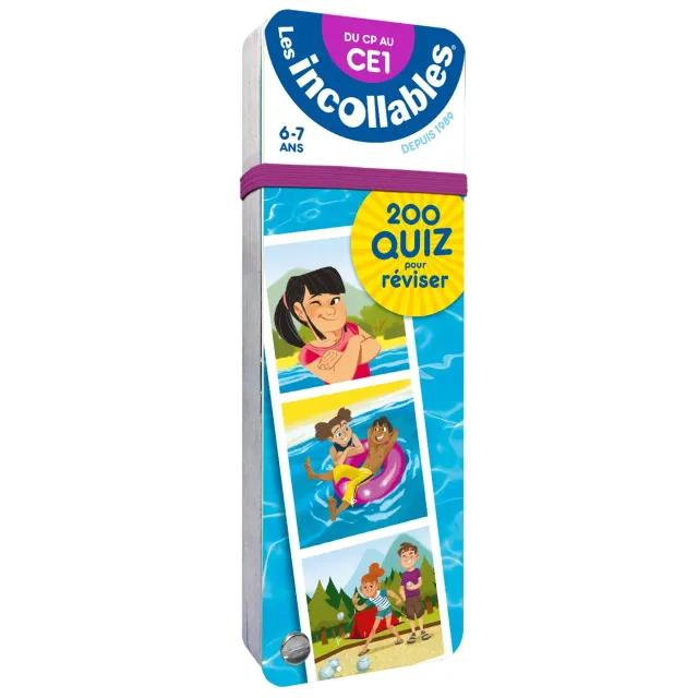 Les Incollables 200 quiz CP au CE1 cahier révision programme