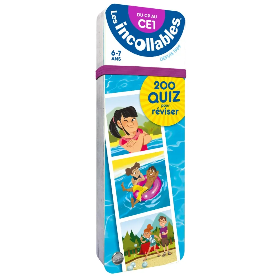 Les Incollables 200 quiz CP au CE1 cahier révision programme