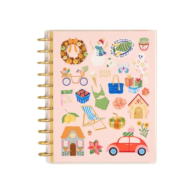 Happy Planner Seasonal Joy agenda enseignant 2026-2027 Big