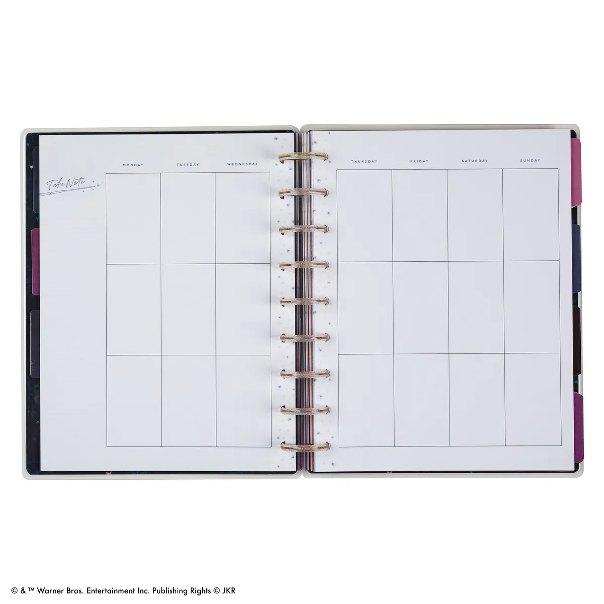 Happy Planner Harry Potter agenda vertical Classic non daté 12 mois
