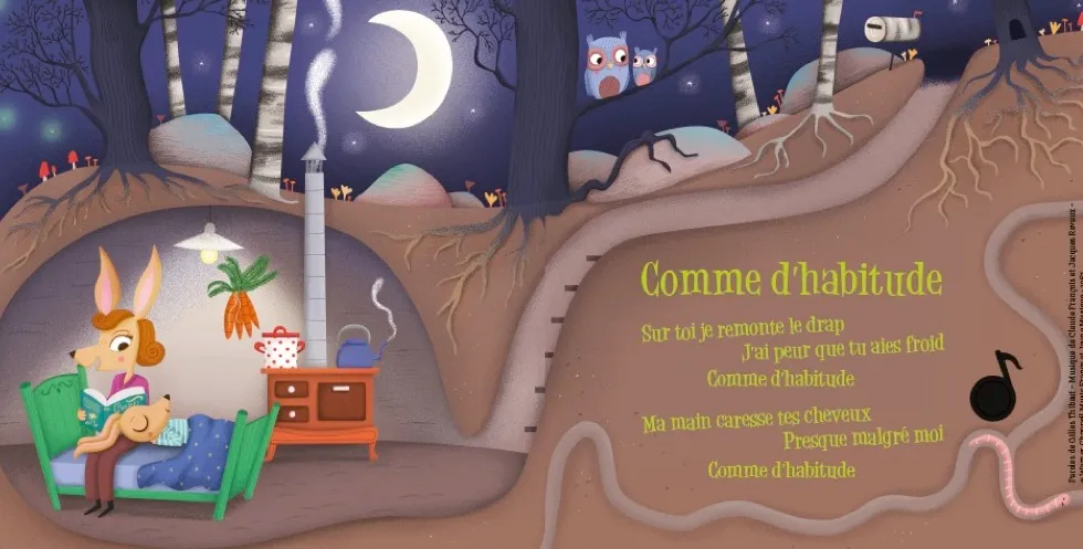 Frigobloc Mon premier Claude François livre musical bébé