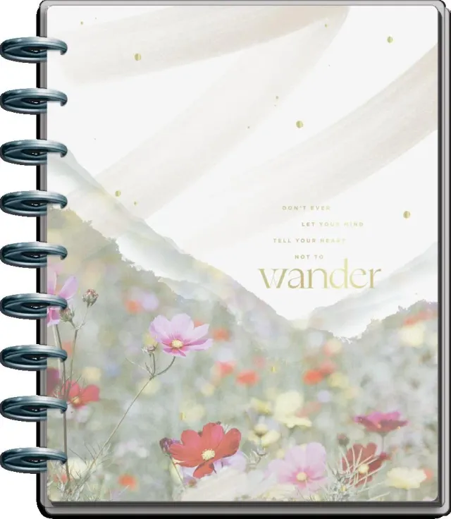 Happy Planner Let Your Heart Wander agenda Classic 12 mois
