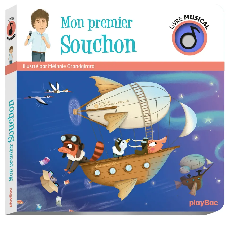 Frigobloc Mon premier Alain Souchon livre musical bébé