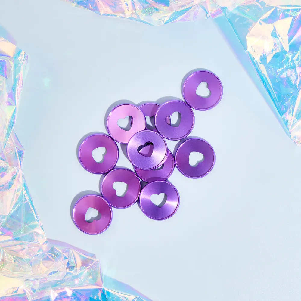 Happy Planner Violet Expander disques métal x11 violet