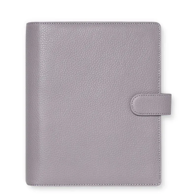 Filofax Norfolk organiseur A5 lavande cuir véritable