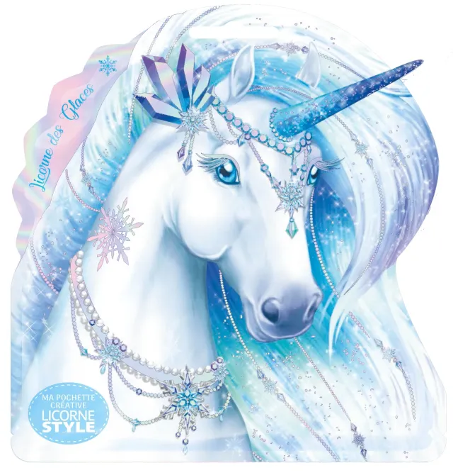 Frigobloc Licorne Style Névéa pochette créative glaces