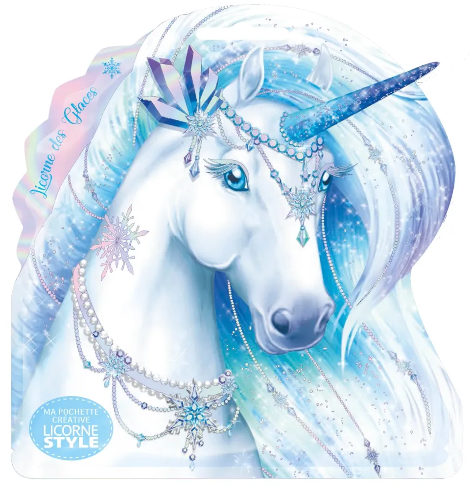 Frigobloc Licorne Style Névéa pochette créative glaces