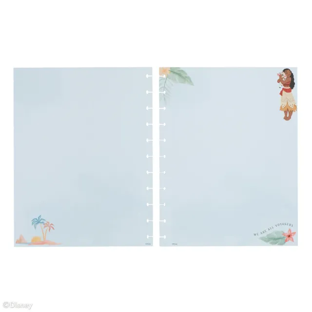 Happy Planner Disney Moana recharge papier pointillé Big 40